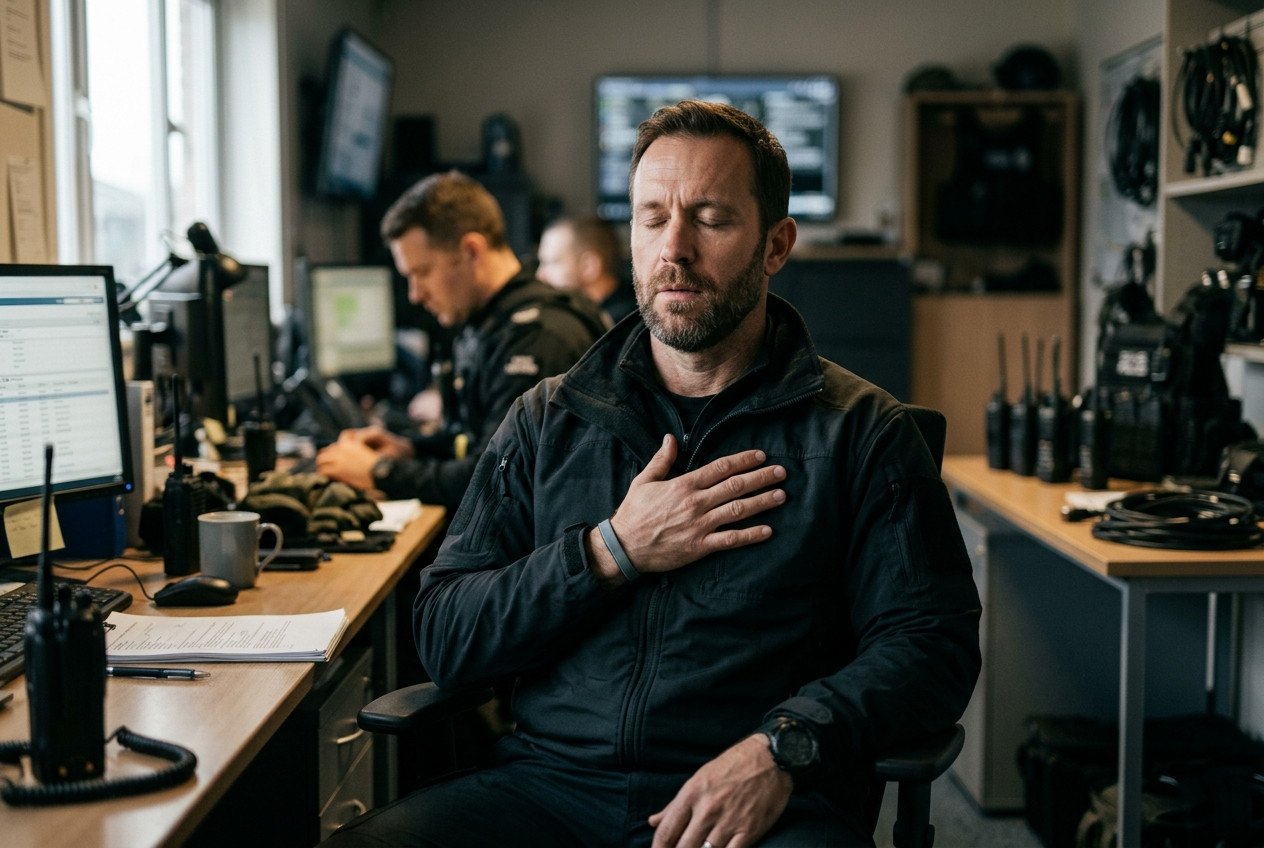 Box breathing, czyli oddech pudełkowy stosowany przez antyterrorystów i chirurgów