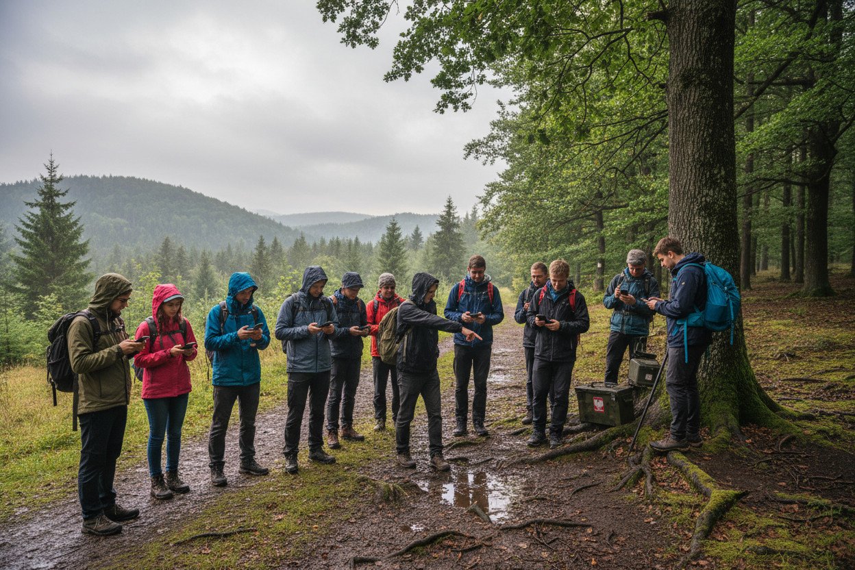 Geocaching Polska — stan sieci i społeczność