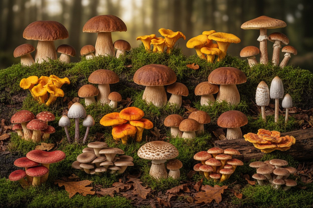 Grzyby jadalne w Polsce — 15 gatunków, które warto znać