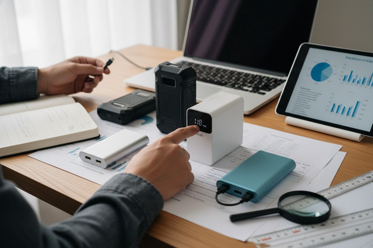 Jak wybrać ładowarkę przenośną — parametry, które mają znaczenie