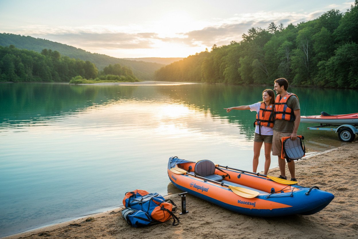 Kajak nadmuchiwany — wygoda czy kompromis