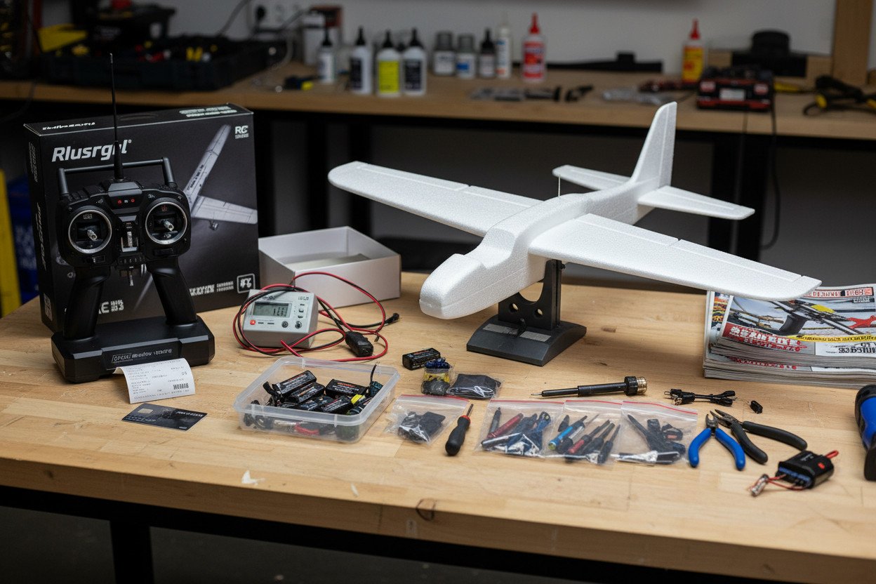 Koszty wejścia w modelarstwo lotnicze — realny obraz wydatków