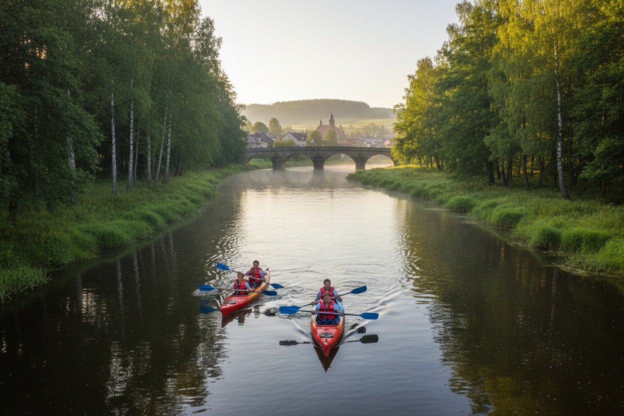 Spływ kajakowy w Polsce — gdzie zacząć