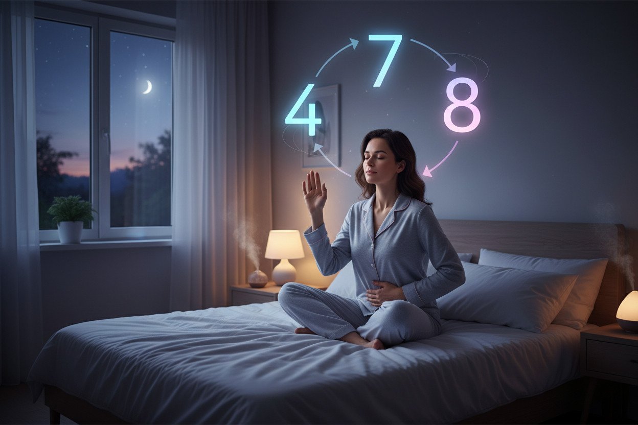 Technika 4-7-8 — jak wyciszyć się przed snem lub w chwili paniki