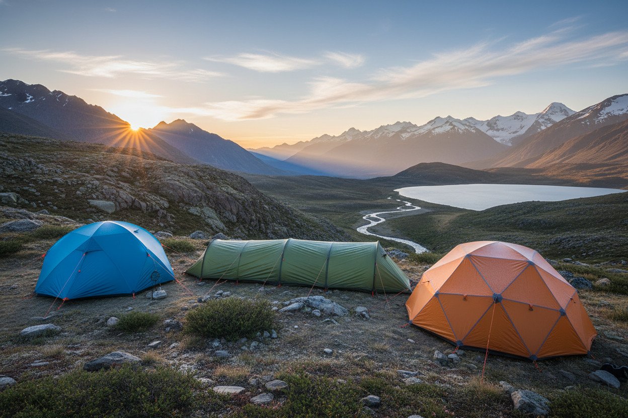 Typy namiotów trekkingowych — kopuła, tunel czy geodezja