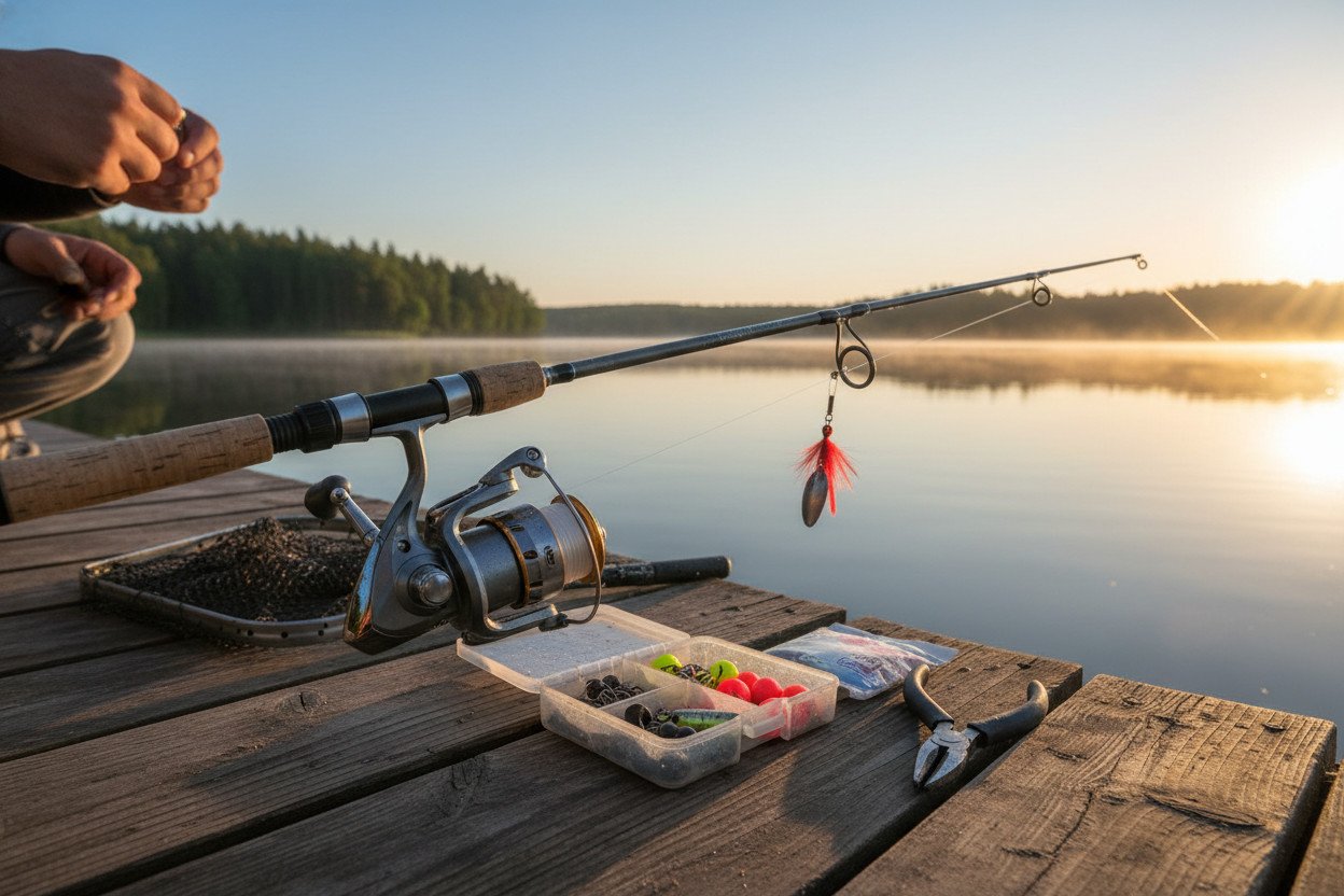 Wędka dla początkujących — na czym się nie potknąć przy pierwszym zakupie